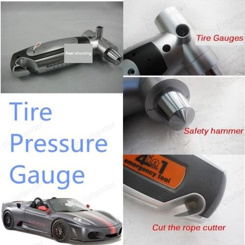 2016 Newest Car pressure detector car tire gauge car tire pressure gauge free shipping