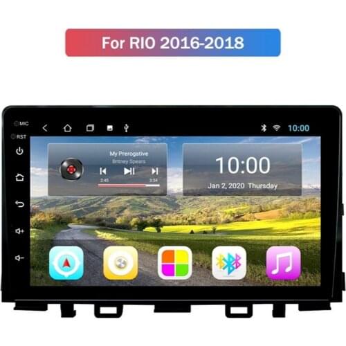 Android Car Radio Player For KIA RIO 2016-2018 Car GPS Nagavition With RDS BT Mirror-Link Wifi Aux 4G AHD DSP IPS CARPLAY