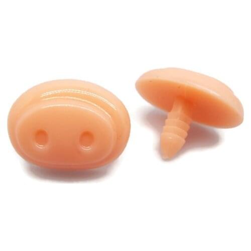 Safety animal noses doll making supply DIY pig nose come with washers on sale