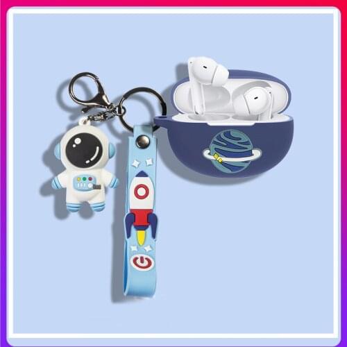 For OPPO Enco Free 2 Case Wireless Bluetooth Earphone Case Astronaut Cartoon Accessories Protect Cover For OPPO Free 2 Cover