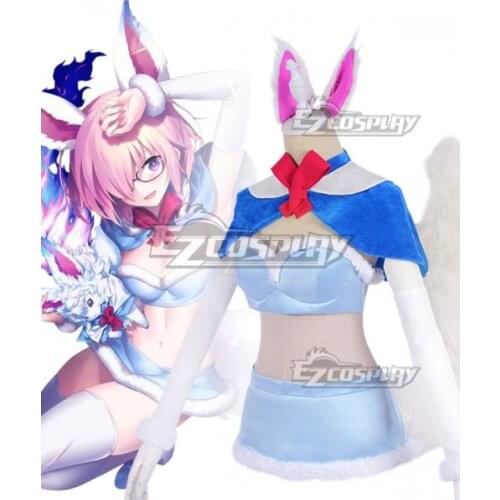 Fate Grand Order Mashu Kyrielight Mashu Monday Mashu Fou Mash Kyrielight Dress Girls Halloween Party Suit Cosplay Costume E001