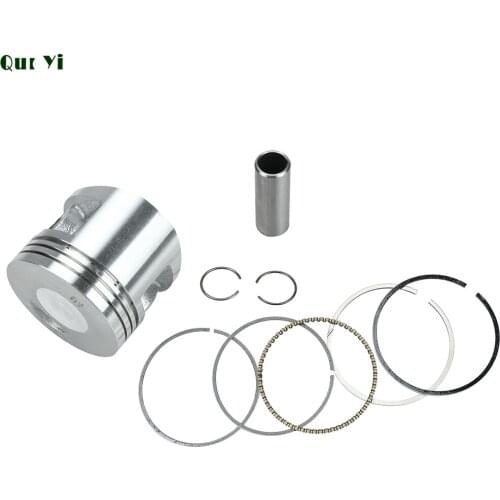 140cc Motorcycle 55mm Piston 15mm Pin Piston Set For Lifan 140 1P55FMJ LF140 Horizontal Engines Dirt Pit Bike Parts
