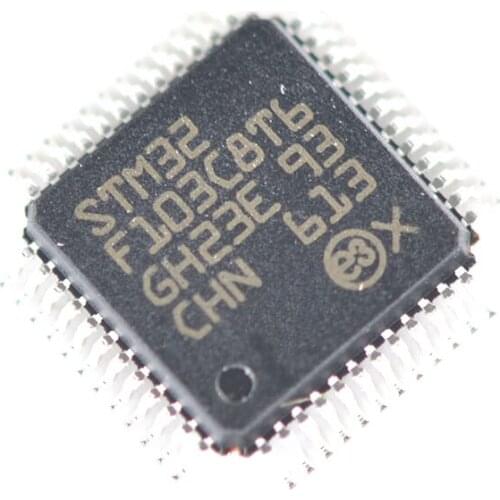 MCU ARM IC LQFP-48 STM32F103C8T6 STM32F103C8T6TR 32-bit microcontrollers CORTEX M3 64 k flash