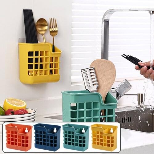 Multifunctional Knife Holder Spoon Fork Chopstick Cage Storage Holder Box Layer Cutlery Rack Organizer Racks for Kitchen