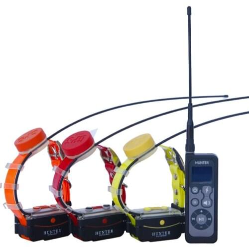 NEW WATERPROOF GPS DOG TRACKER WITH THREE COLLAR FOR HUNTING GPS 25003 PRO