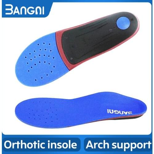 3ANGNI Orthopedic Insoles Arch Support For Flat Feet Shoe Inserts Women Men Othotic Heel Pain Plantar Fasciitis Insole