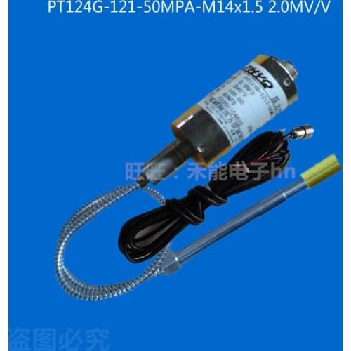 High temperature melt pressure sensor, PT124G-121-50MPA-M14*1.52.0MV/V