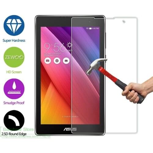 9H tempered glass film For ASUS Zenpad C Z170CG 7.0" tablet pc Anti-shatter LCD Screen Protector Film with