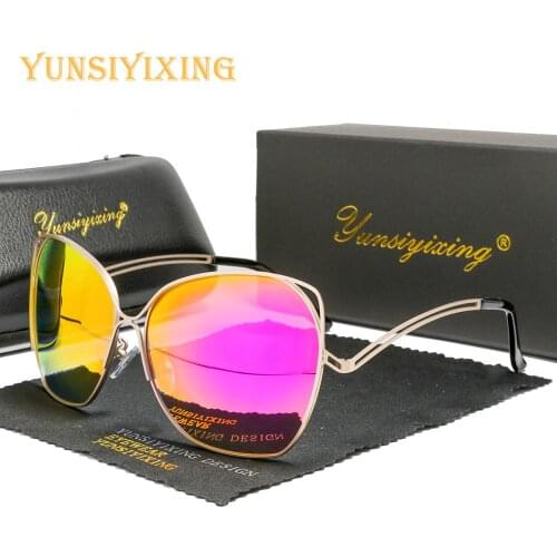YSYX Women Sun glasses Brand Polarized Anti-glare Glasses Vintage UV400 Fishing Tackle 2020 For Women Eyewear gafas de sol 6068