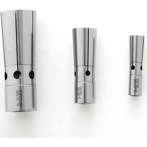 1PCS lathe DC6 DC8 DC12 chuck/pull back collet/high precision collet dc collet dc06 08 12 chuck 3.175mm 4mm 6mm 8mm