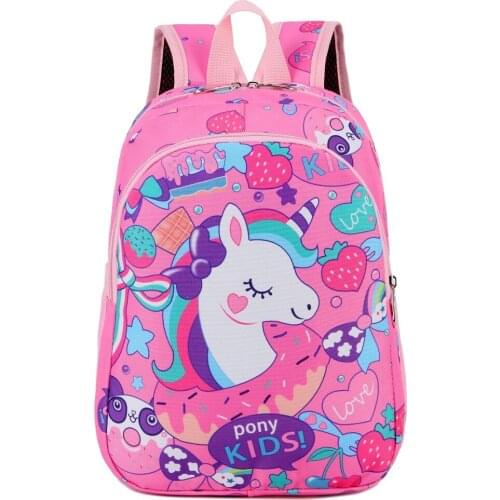 2021 School Backpack Unicorn Dinosaur Backpack Waterproof Children School Bags for Girls kawaii Backpack Kids Kindergarten Bags