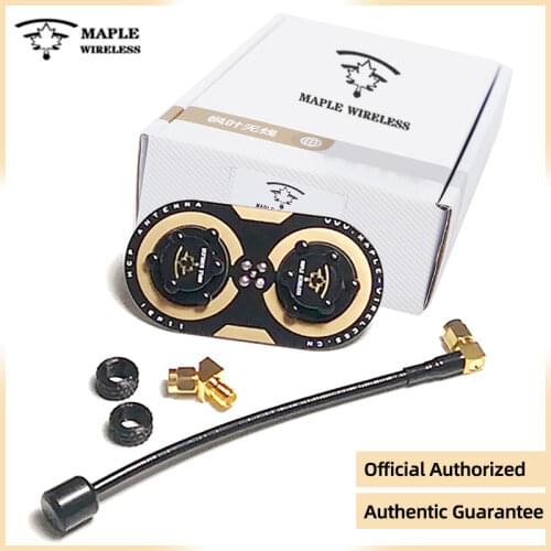 Maple Leaf Updated 11dbi Circularly Polarized FPV Antenna EV200D Fatshark SKYZONE FPV Googles Glasses