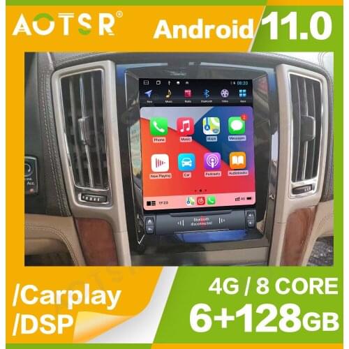 Android 11 128GB Car Radio Audio For Cadillac SLS Car Multimedia DVD Player GPS Navigation Android Screen Stereo Unit