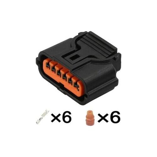 6 Pin/Way Female Automotive PDC Connector Reverse Sensor Reversing Radar Plug For HYUNDAI KIA HP286-06021