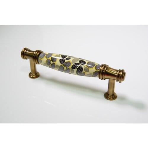 Wholesale 10pcs lot elegant porcelain knobs and handles,kitchen door handles and knobs,knobs and pulls for cabinets