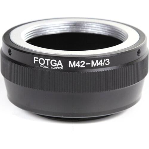 Lens Adapter Ring M42-M4/3 M42 Lens and Micro 4/3 M4/3 Mount Camera Accessories Adapter Ring for Olympus Panasonic DSLR Cameras