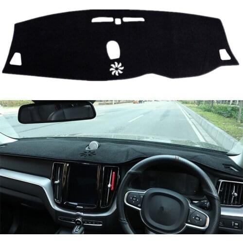Car Styling Dashmat Dashboard Cover Mat Pad Dash Sun Shade Instrument Carpet Protector Accessories For VOLVO XC60 2018 2019 2020