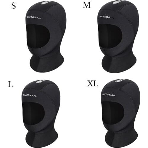 3MM Neoprene Diving Hood Adult Winter Snorkel Wetsuit Warm Hat Head Cover Scuba Hoodies for Men Women