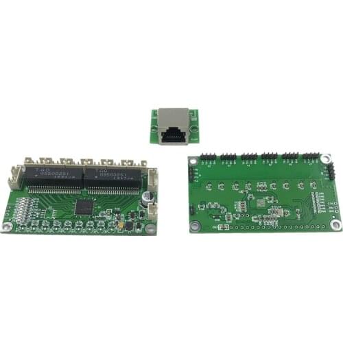 Unmanaged 5/8port 10/100M industrial Ethernet switch module PCBA board OEM Auto-sensing Ports PCBA board OEM Motherboard