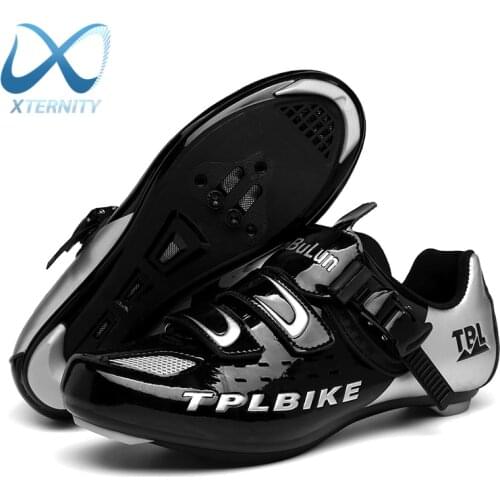 Professional Racing Road Bike Cycling Shoes Men Outdoor Non-Slip MTB Bicycle Sneakers Breathable Self-Locking Sports Cleat Shoes