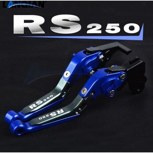 For Aprilia RS250 Motorcycle Adjustable Extendable Foldable Brake Clutch Levers RS 250 1998 1999 2000 2001 2002 2003 Accessories