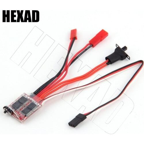 30A 4-8V Mini Brushed Electric Speed Controller ESC Brush Electronic Motor Speed Controller For RC Car