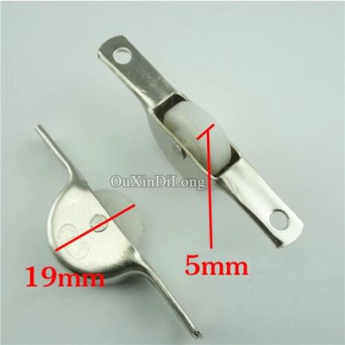 Brand New 20Pieces Sliding Door Roller Cabinet Nylon Wheel Pulley For Wardrobe Window Furniture Hardware
