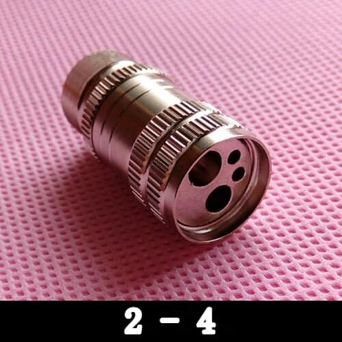 Dental High Speed Handpiece Turbine Adapter Holes Changer from 2 to 4 Hole