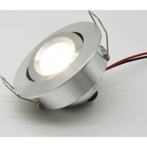3W Angled Rotatable Adjustable Mini Ceiling Spot Light DC 12V 24V Dimmable Recessed Downlight Indoor LED Display Spotlight