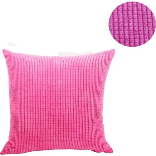 Corduroy Fabric Sofa Cushion Cover 40x40/45x45/50x50/55x55/60x60cm Throw Pillow Cover Home Hotel Decor Pillow Case