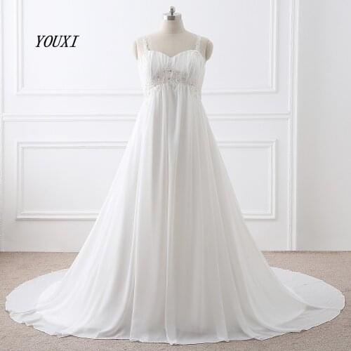 YOUXI Chiffon Wedding Dresses