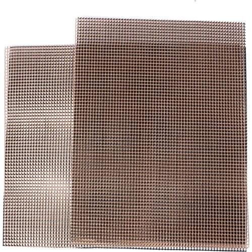 1pc BBQ Barbecue Grill Mat Stainless Steel Replacement Mesh Wire Net Non-stick Grilling Mesh Mat Outdoor Cook BBQ Accessories