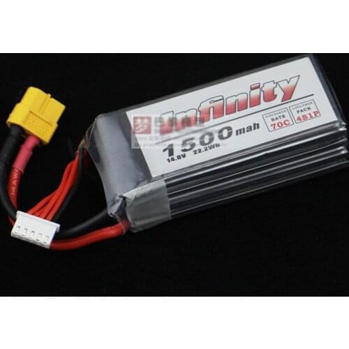1pcs Original Infinity 4S 14.8V 1500mAh 85C Graphene LiPo Battery XT60 Support 15C Boosting Charge For Racer Drone