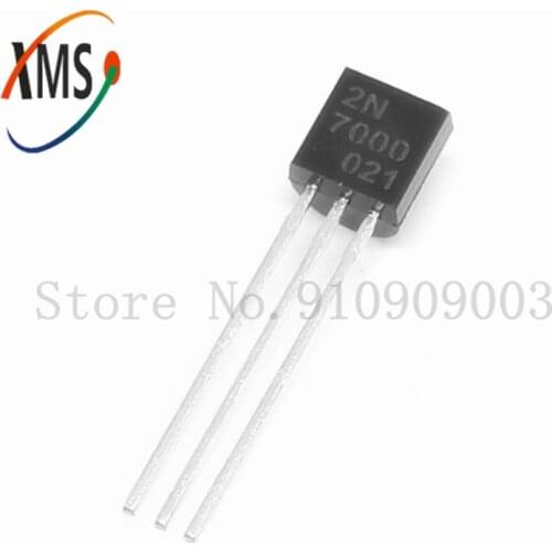 100PCS 2N7000 TO92 Small Signal MOSFET 200 mAmps, 60 Volts N-Channel TO-92 Original and new