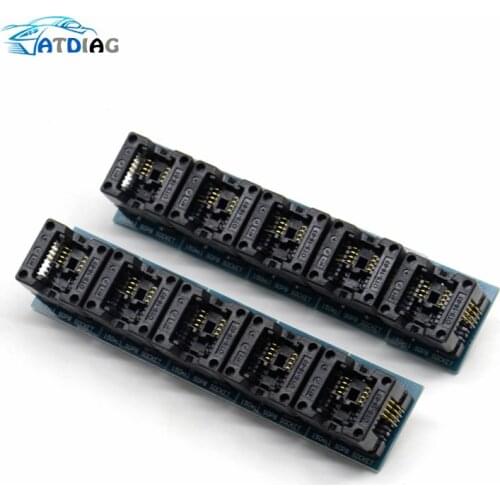5PCS SOIC8 SOP8 to DIP8 EZ Socket Converter Module Programmer Output Power Adapter With 150mil Connector SOIC 8 SOP 8 To DIP 8