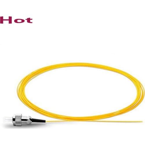 50PCS FC UPC Single mode fiber optic Pigtail 1M 9/125 Single Mode Optical fiber pigtail 0.9mm PVC Jacket