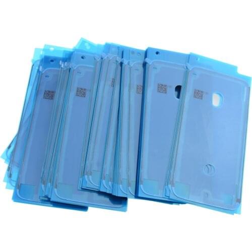 50PCS Waterproof Sticker for iPhone 7 6S Plus 8 X 8P XR XS 11 Pro Max Adhesive Pre-Cut LCD Screen Frame Tape Repair Parts