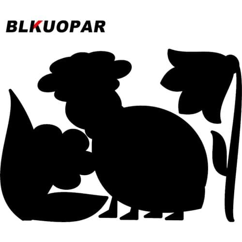 BLKUOPAR for Sheep in the Flowers Car Stickers Vinyl Decals RV Motorcycle Helmet Windshield Surfboard Sunscreen Custom Printing