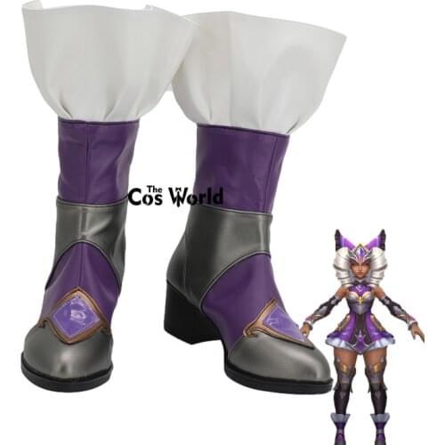 LOL Battle Queen Qiyana Games Customize Cosplay Shoes Boots