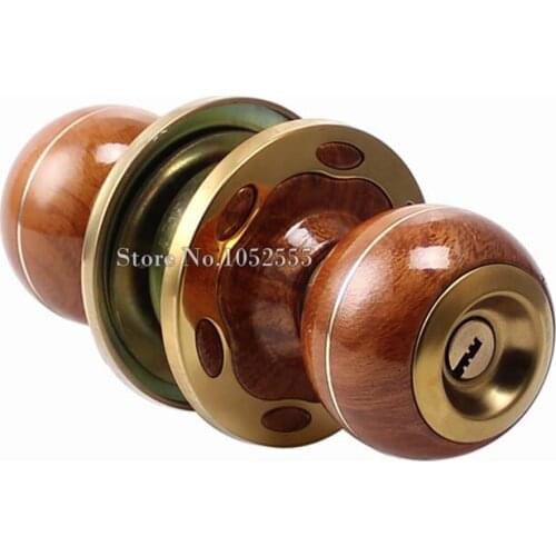 Designed Stainless Steel Ball Door Knobs Door Handles For Interior Door Security Entry Door Lock with 3 Keys K130