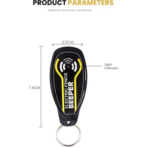 Electric Fence Beeper with Replaceable Battery for Agricultural