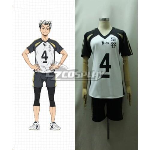 Haikyu!! Haikyuu!! Second Season Kakugawa High Kakugawa Gakuen Koukou Bokuto Koutarou Cosplay Costume E001