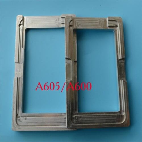 Metal LCD Outer Glass Lens Display Screen Glue OCA Alignment Mould Mold For Samsung Galaxy A6 2018 /A6 + A600 A605 A600F A605F