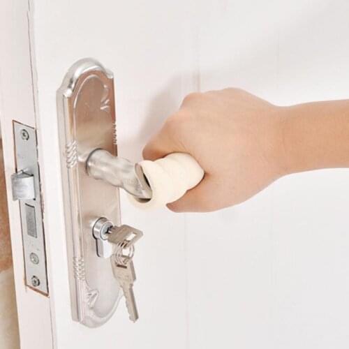 Home Spiral Door Handle Gloves Crash Protection Cover Childrens Safety Door Handle Gloves Household Safety Bedroom Decoration