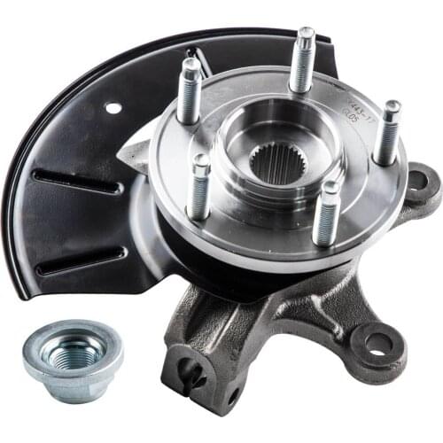 Complete Wheel Hub Bearing Steering Knuckle Assembly RH for Ford Escape for Mazda Tribute SUV New 698404 for Mercury Mariner