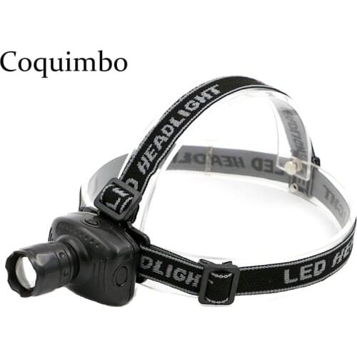 Portable Super Bright Mini 3 Mode LED Headlamp Zoomable Lamp Outdoor Led Head light Sports Camping Fishing Head Lamp Headlight