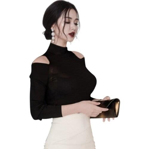 Женские длинные футболки Qunque/群鹊 China At AliExpress