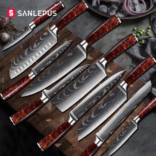 Кухонные японские ножи SANLEPUS China At AliExpress