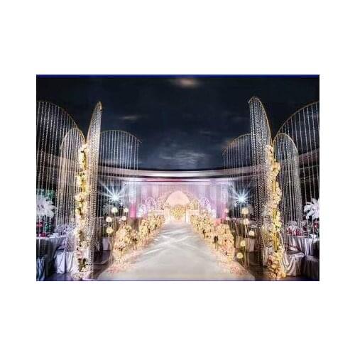 New wedding props tieyi crystal tree wedding road catwalk display a star wishing tree wedding props package