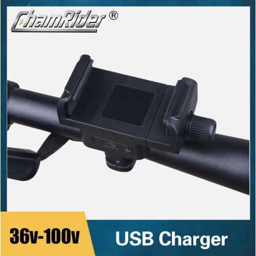 Bike usb charger 5V Charger INPUT 36V Mobile phone cell phone holder bracket OUTPUT 5V 2A HandleBar 5V Charger INPUT 36V - 100V